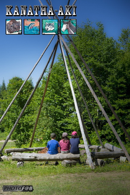 Location de tipi dans les Laurentides